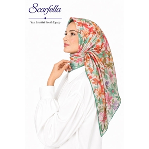 Scarfella Yaz Esintisi Fresh Eşarp - Desen-123