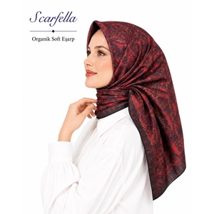 Scarfella Organik Soft Eşarp - Desen-10