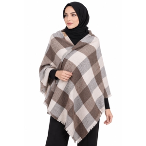 Zara Desenli Omuz Şalı - Desen-01