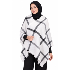Zara Desenli Omuz Şalı - Desen-01