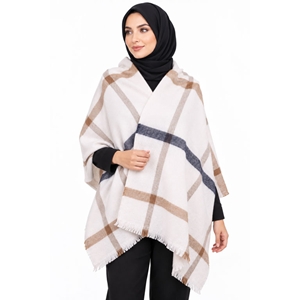 Zara Desenli Omuz Şalı - Desen-01