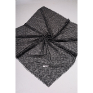 Firuze Desenli 110 cm Sökme Tülbent - Desen-01