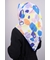 Hint İpek Desenli Otantik Eşarp - Desen-01