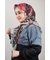 Poloist Desenli Sökme Tülbent - Desen-281