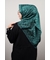 Hint İpek Kendinden Desenli Monogram Eşarp - Desen-05
