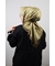 Hint İpek Kendinden Desenli Monogram Eşarp - Desen-05