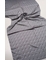 Piramit Monogram Floş Şal - Desen-04